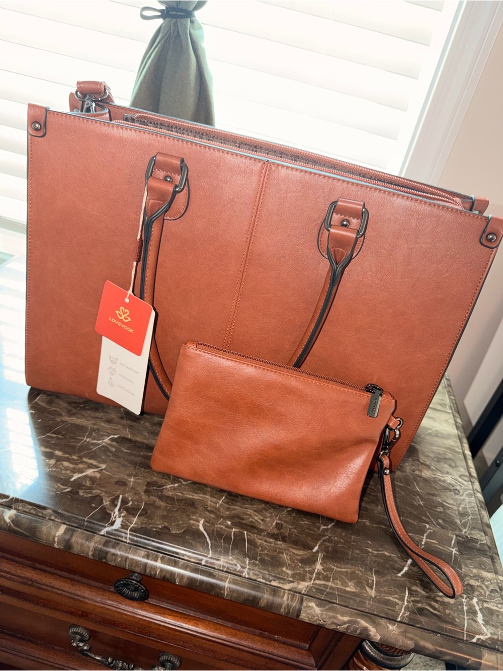 Laptop tote bag 15.6